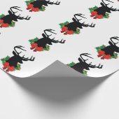 CHRISTMAS BUCK GESCHENKPAPIER (Ecke)
