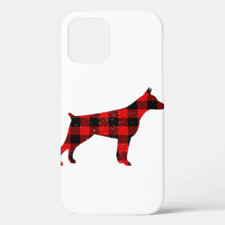 Christmas Buffalo Kariert Doberman Case-Mate iPhone Hülle