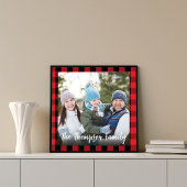 Christmas Buffalo Karo Custom Fotodruck