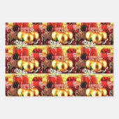 Christmas Bulbs Geschenkpapier Set (Vorderseite)