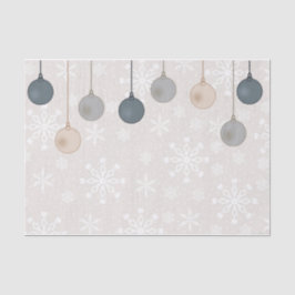 Christmas Bulbs Seidenpapier