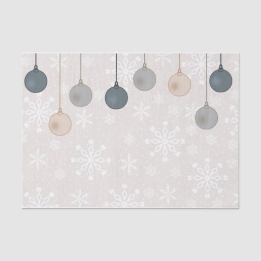 Christmas Bulbs Seidenpapier (Vorderseite)