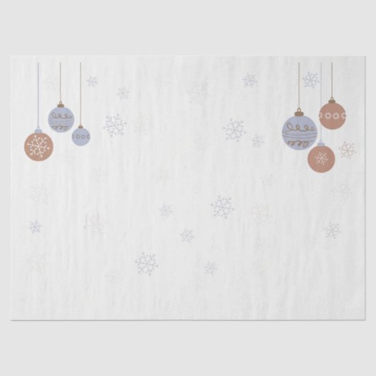 Christmas Bulbs Seidenpapier (Vorderseite)