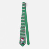 Christmas Bull Terrier Neck Tie Krawatte (Vorderseite)
