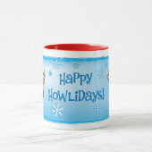 Christmas Bullmastiff Tasse (Zentrum)