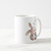 Christmas Bunny and Snowflake Kaffeetasse (VorderseiteRechts)