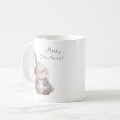 Christmas Bunny and Snowflake Kaffeetasse (Vorderseite Links)