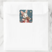 Christmas Bunny Sticker (Tasche)