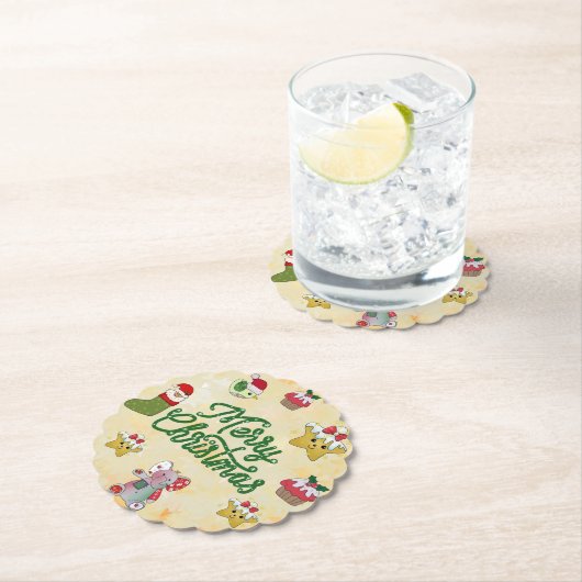 Christmas bunt untersetzer (Vor Ort)