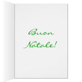 Christmas Buon Natale Red Christmas Star II (Innen (Rechts))