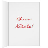 Christmas Buon Natale Red Christmas Star III (Innen (Rechts))