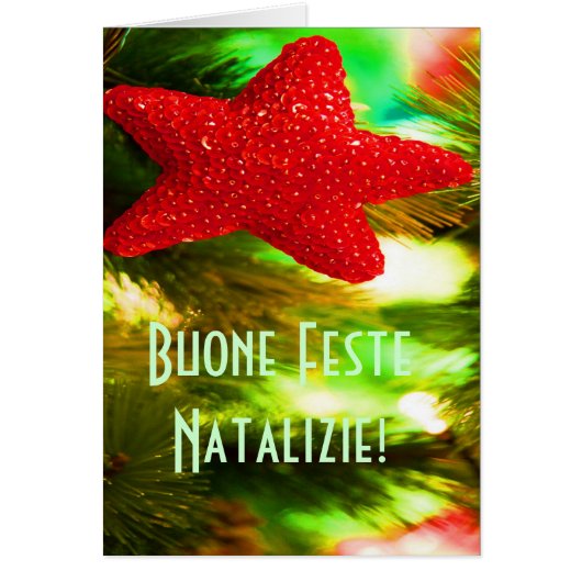 Christmas Buone Feste Natalizie Red Star III (Vorne)