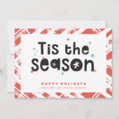 CHRISTMAS BUSINESS DANK Spaß in dieser Saison Ange Einladung (Vorderseite)