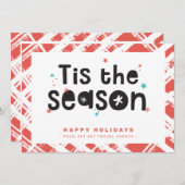 CHRISTMAS BUSINESS DANK Spaß in dieser Saison Ange Einladung (Vorne/Hinten)