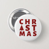 CHRISTMAS BUTTON (Vorne & Hinten)