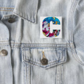 CHRISTMAS C SCHREIBEN / INSPIRIERT SANTA-MONOGRAMM BUTTON (Beispiel)