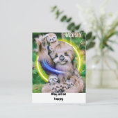 CHRISTMAS CAD POSTKARTE (Stehend Vorderseite)