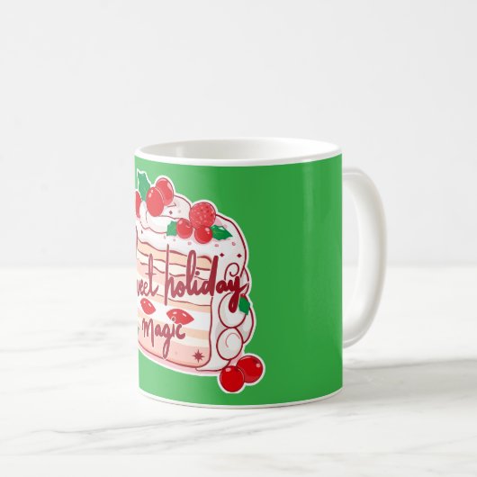 Christmas Cake Kaffeetasse (VorderseiteRechts)