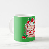 Christmas Cake Kaffeetasse (Vorderseite Links)