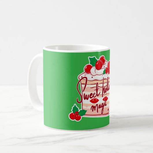 Christmas Cake Kaffeetasse (Vorderseite Links)