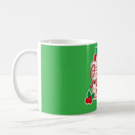 Christmas Cake Kaffeetasse (Links)