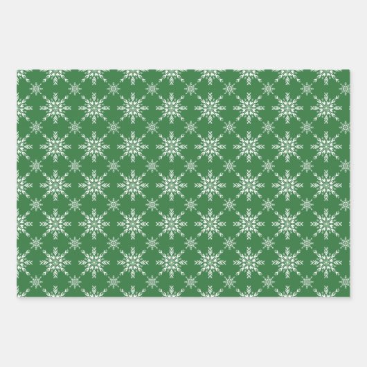 Christmas Cake Wrapping Paper Set of 3 Patterns Geschenkpapier Set (Vorderseite 3)