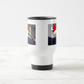 Christmas Calico Cat Reisebecher (Mittel)