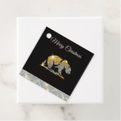 Christmas California Bear Geschenkanhänger (Beispiel)