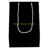 Christmas California Bear Mittlere Geschenktüte (Rückseite)