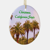 CHRISTMAS CALIFORNIA STIL KERAMIKORNAMENT (Rechts)