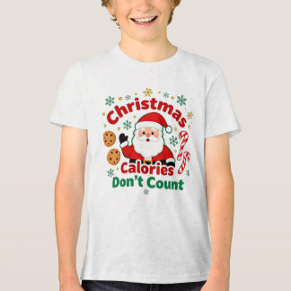 Christmas Calories Don’t Count - xmas funny quotes Tri-Blend Shirt
