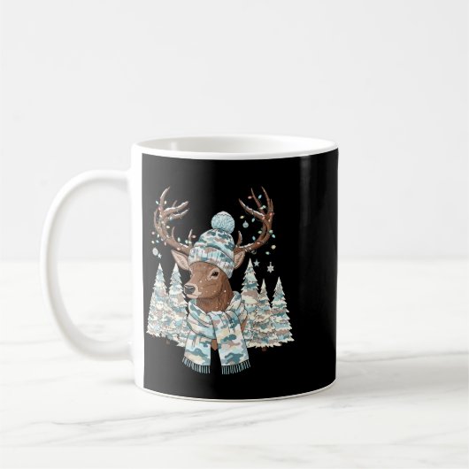 Christmas Camo Hunting Reindeer Pajamas With Deer  Kaffeetasse (Links)