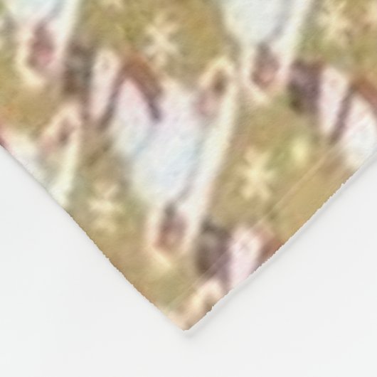 CHRISTMAS CAMOUFLAGE FLEECEDECKE (Ecke)