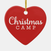 Christmas Camp Ornaments | Christmas Ornaments Keramik Ornament (Vorne)