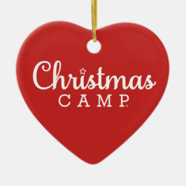 Christmas Camp Ornaments | Christmas Ornaments Keramik Ornament