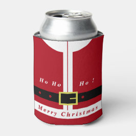 Christmas Can Cooler Weihnachtsmann gibt Funny ein Dosenkühler
