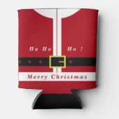 Christmas Can Cooler Weihnachtsmann gibt Funny ein Dosenkühler (Vorderseite)