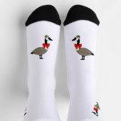 Christmas Canadian Goose Crew Socks Socken (Oben)