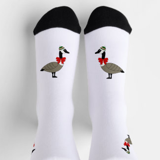 Christmas Canadian Goose Crew Socks Socken