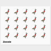 Christmas Canadian Goose Stickers (Blatt)