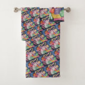 CHRISTMAS CANDIES BADHANDTUCH SET (Insitu)