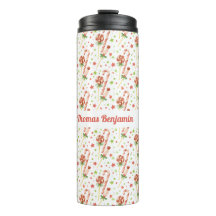 Christmas Candies Pattern Personalisiert Tumbler