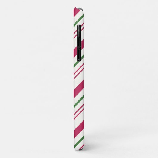 Christmas Candy Cane Case-Mate iPhone Hülle (Hinten/Links)