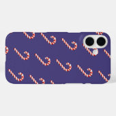 Christmas Candy Cane Case-Mate iPhone Hülle (Rückseite (Horizontal))