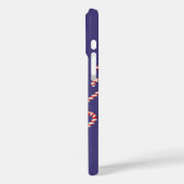 Christmas Candy Cane Case-Mate iPhone Hülle (Rückseite / Links)