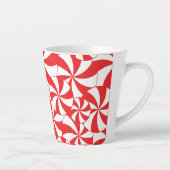 Christmas Candy Cane Coffee Mug Red and White Cup Milchtasse (Rechts)