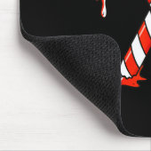 Christmas Candy Cane Drip Boys Girls Kids Mousepad (Ecke)