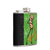 CHRISTMAS CANDY CANE FRAMAN VINYL WRAPPING FLASCHE FLACHMANN (Rechts)