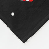 Christmas Candy Cane Hat Santa Xmas Holiday Toddle Fleecedecke (Ecke)