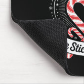 Christmas Candy Cane Heart Crew Family Matching Pa Mousepad (Ecke)
